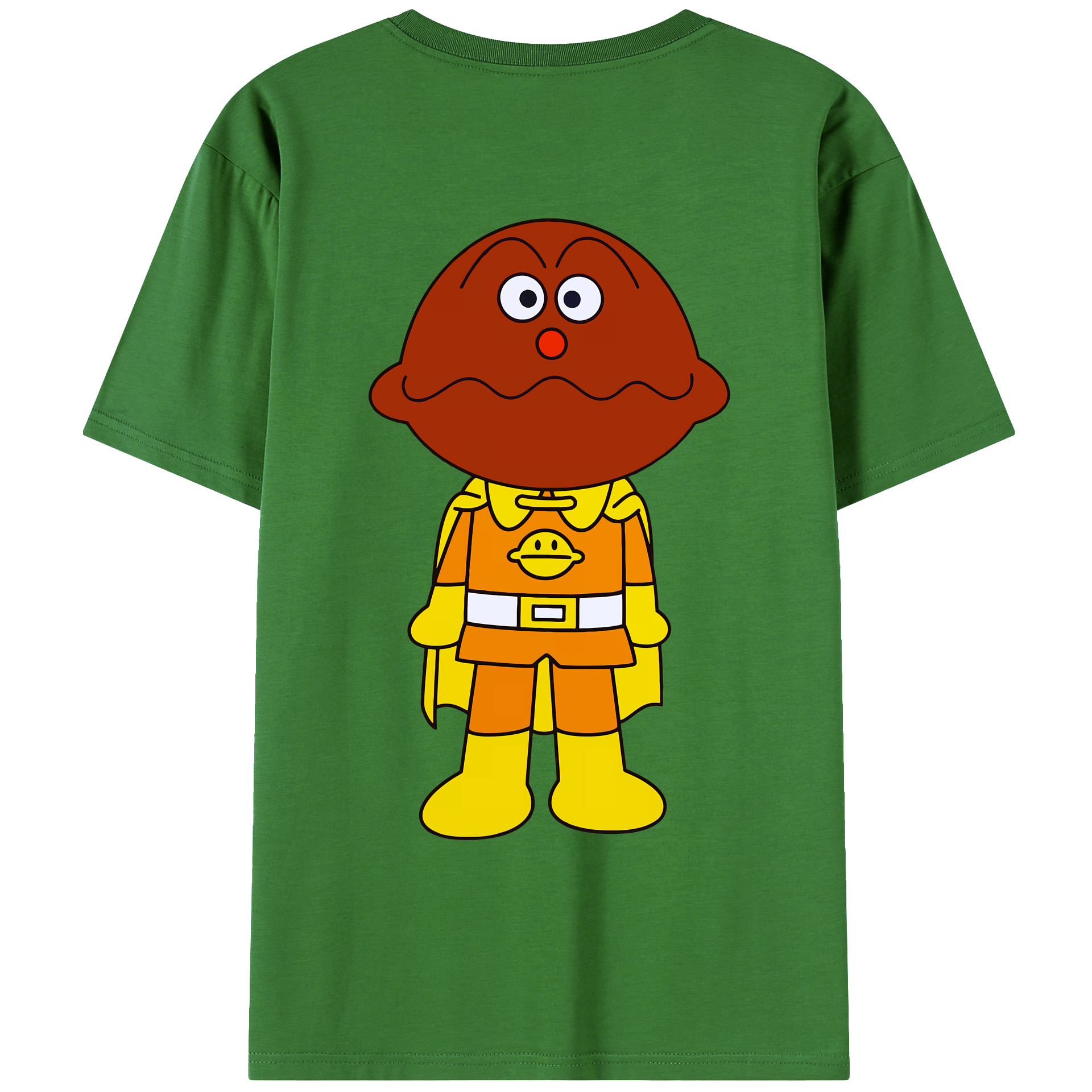 （画像用） アンパンマン Anpanman レディース半袖Tシャツ(バックプリント)